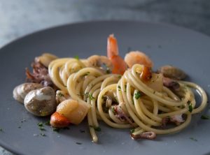 Spaghetti di gragnano trafilati al bronzo al sapore di mare