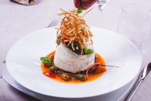 Turbante di branzino alla ligure
