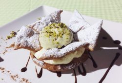 Cannolo siciliano scomposto